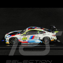 BMW M4 GT3 n° 46 2nd 12h Bathurst 2025 Valentino Rossi 1/43 Spark AS081