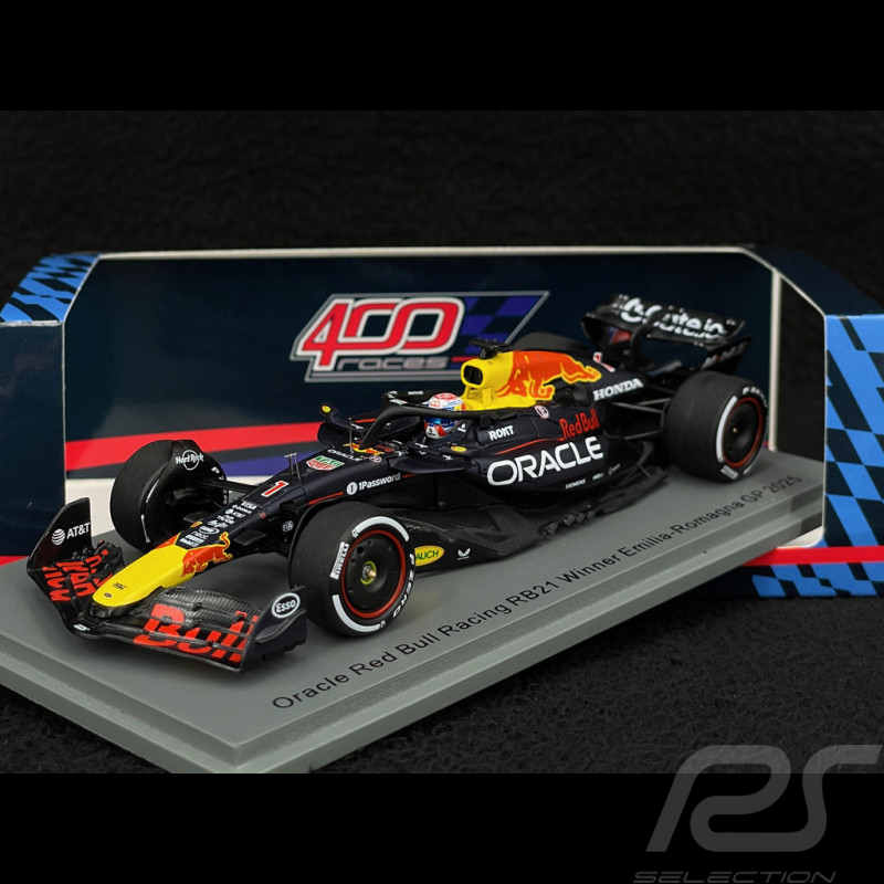 Max Verstappen Red Bull RB21 n° 1 Winner GP Emilia-Romagna 2025 F1 1/43 Spark S9623