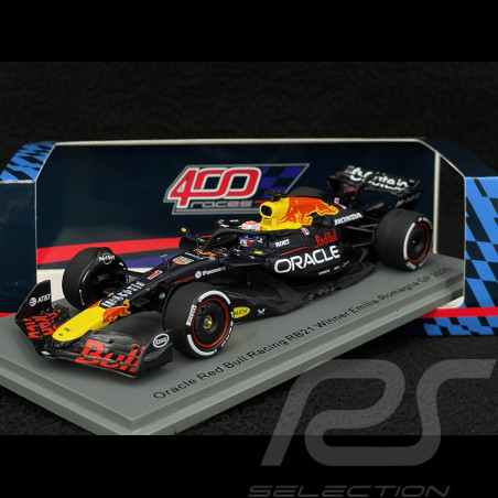 Max Verstappen Red Bull RB21 n° 1 Winner GP Emilia-Romagna 2025 F1 1/43 Spark S9623