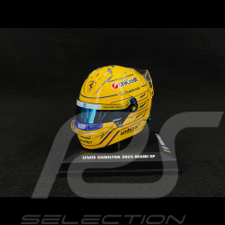 Casque Ferrari Lewis Hamilton n° 44 8ème GP Miami 2025 F1 1/5 LookSmart LSHEL015
