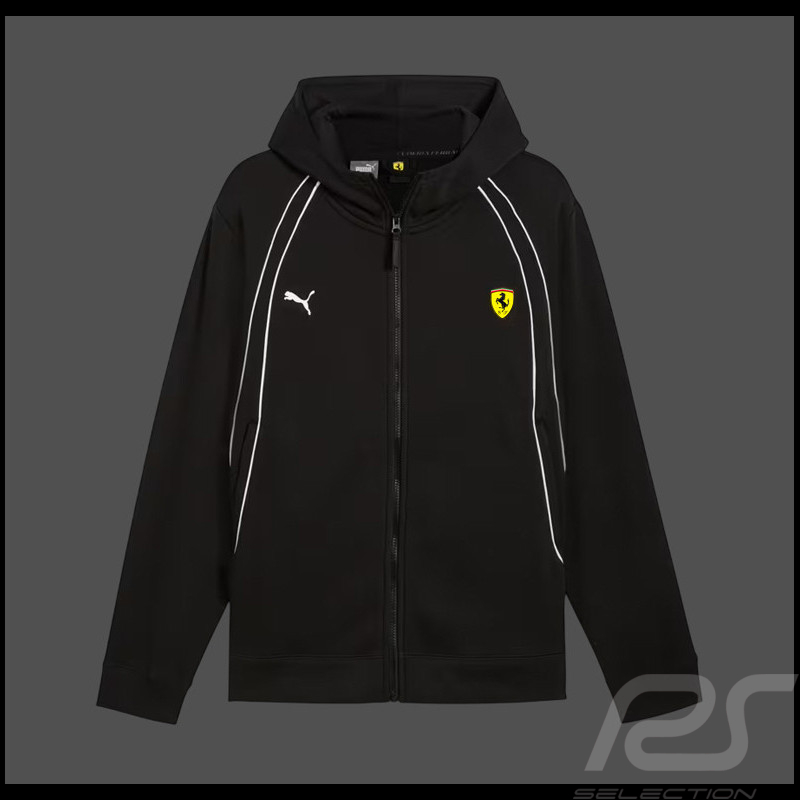 Ferrari Jacke F1 Team Leclerc / Hamilton Puma Schwarz 701231827-001 - unisex