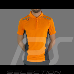 McLaren F1 Team Polo Shirt Norris Piastri Exclusive Team Papaya Orange TM4716F1-076 - Men's