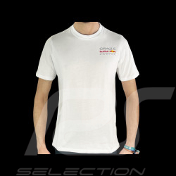 Red Bull Racing F1 Team T-Shirt Verstappen Core Weiß TU3306 - Unisex