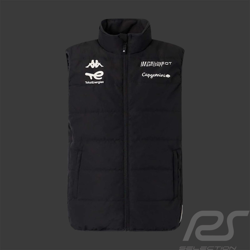 Veste Peugeot Sport sans manches matelassée noire - Réf 332419W-A03