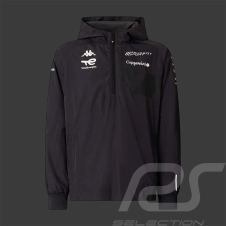 Peugeot Sport Asteodi Zip-Up Hoodie 2025 Black Kappa 351X8FW - Men's