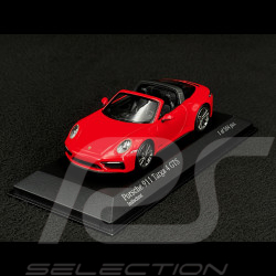 Porsche 911 Targa 4 GTS Typ 992 2022 Indischrot 1/43 Minichamps 410061060