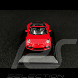 Porsche 911 Targa 4 GTS Type 992 2022 Rouge Indien 1/43 Minichamps 410061060