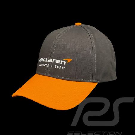 McLaren F1 Team Cap Norris Piastri Phantom / Papaya Orange TU1206-PHANT