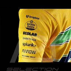 T-shirt McLaren F1 Team Ayrton Senna GP Monaco Jaune TF10678 - Femme