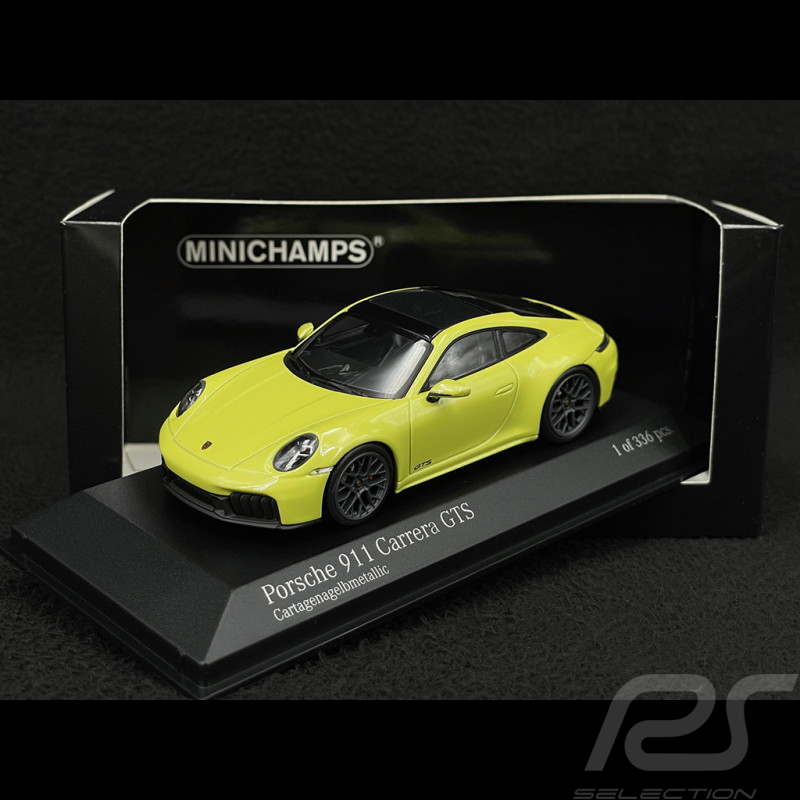 Porsche 911 Carrera GTS Typ 992.2 2024 Metallic-Gelb 1/43 Minichamps 410064122