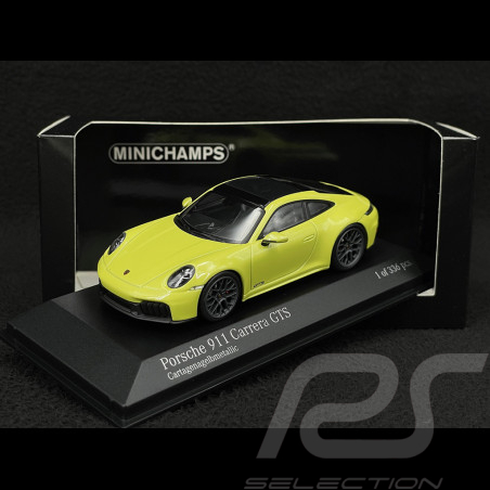 Porsche 911 Carrera GTS Type 992.2 2024 Yellow Metallic 1/43 Minichamps 410064122