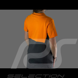 McLaren F1 Team T-Shirt Norris Piastri Exklusiv Rennstall Phantom / Papaya Orange TF4717-217 - Damen