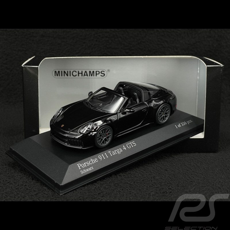 Porsche 911 Targa 4 GTS Type 992.2 2024 Noir 1/43 Minichamps 410064142