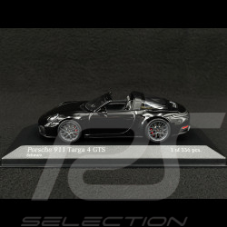 Porsche 911 Targa 4 GTS Type 992.2 2024 Black 1/43 Minichamps 410064142