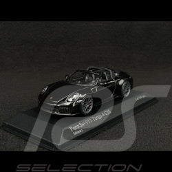 Porsche 911 Targa 4 GTS Type 992.2 2024 Noir 1/43 Minichamps 410064142