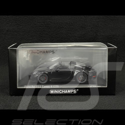 Porsche 911 Targa 4 GTS Type 992.2 2024 Noir 1/43 Minichamps 410064142