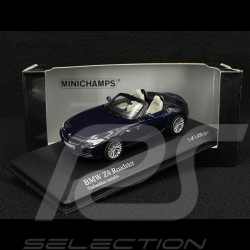 BMW Z4 Roadster 2009 Tiefseeblau Metallic 1/43 Minichamps 431028130