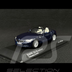 BMW Z4 Roadster 2009 Deep Blue Metallic 1/43 Minichamps 431028130