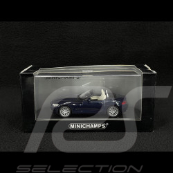 BMW Z4 Roadster 2009 Deep Blue Metallic 1/43 Minichamps 431028130