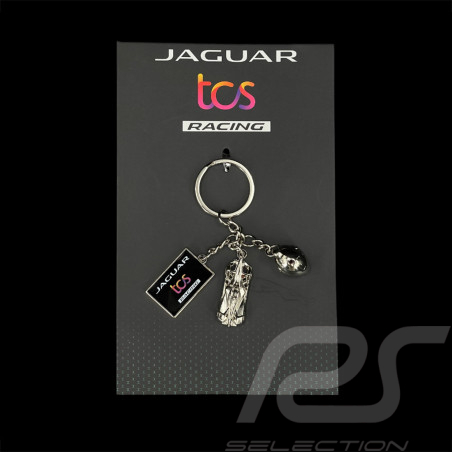 Jaguar TCS Racing Schlüsselanhänger Formel E 3-teilig Silber Jaguar 701223295