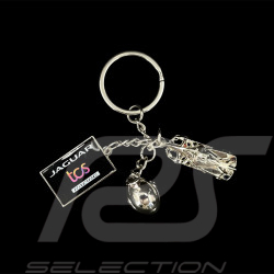 Porte-clés Jaguar TCS Racing Formule E 3 Pièces Argent Jaguar 701223295