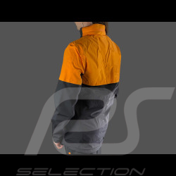 McLaren F1 Team Wasserdichte Jacke Norris Piastri Exklusiv Rennstall Phantom / Papaya Orange TF4709-217 - Damen