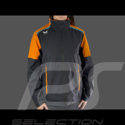 McLaren F1 Team Wasserdichte Jacke Norris Piastri Exklusiv Rennstall Phantom / Papaya Orange TF4709-217 - Damen