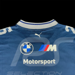 BMW M Motorsport Replica Special T-Shirt Jersey Daytona 2026 Persian Blue Puma 701239133-001