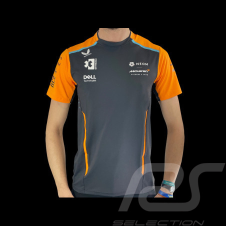 McLaren Extreme E Team Neom T-shirt Phantom / Papaya Orange TM5280XE-217 - Men's