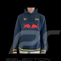 Sweat Red Bull Racing F1 Team à Capuche Verstappen Bleu Nuit / Jaune TU10171-020 - Mixte