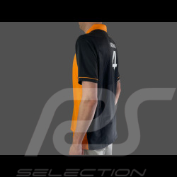 McLaren F1 Team Polo Shirt Plain Lando Norris n° 4 Orange Papaya / Phantom TM0457LN - Men's