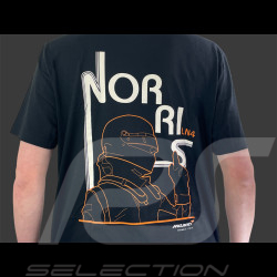 McLaren F1 Team T-shirt Winner Lando Norris n° 4 Black TU14065-010 - Unisex