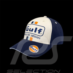 Casquette Gulf Bold Classics Brodée Bleu Marine / Beige GU261KS680-003
