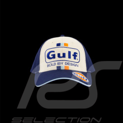 Casquette Gulf Bold Classics Brodée Bleu Marine / Beige GU261KS680-003