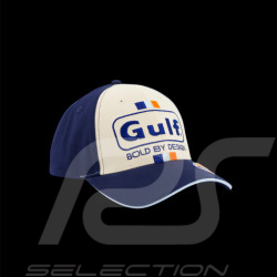 Casquette Gulf Bold Classics Brodée Bleu Marine / Beige GU261KS680-003