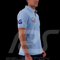 Polo Gulf Bold Classics Bleu Clair GU261POM01-125 - Homme