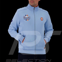 Gulf Bold Classics Zip-Up Jacket Light Blue GU261SSM01-125 - Men's