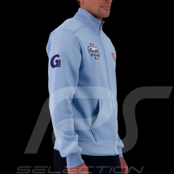 Gulf Bold Classics Zip-Up Jacket Light Blue GU261SSM01-125 - Men's