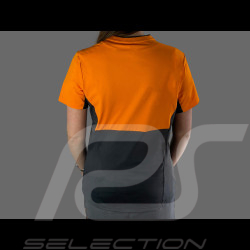 McLaren F1 Team T-shirt Norris Piastri Exclusive Team Phantom / Papaya Orange TF4717-217 - Women's