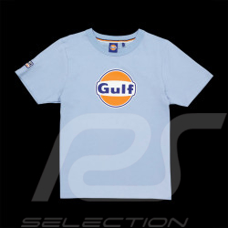 Gulf Racing Logo T-Shirt Hellblau GU242TSM05-125 - Herren
