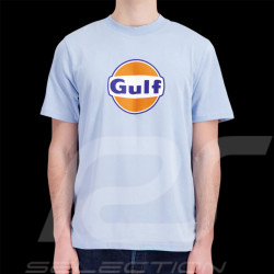 Gulf Racing Logo T-Shirt Hellblau GU242TSM05-125 - Herren