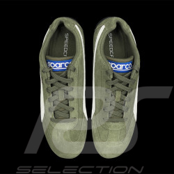 Chaussure Sparco Puma Speedcat Sport Sneaker Vert Forêt / Blanc 307171-04 - Mixte