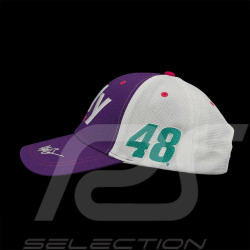 Alex Bowman n° 48 Trucker-Kappe Hendrick Motorsports NASCAR Ally Team Lila / Weiß TU9135-050