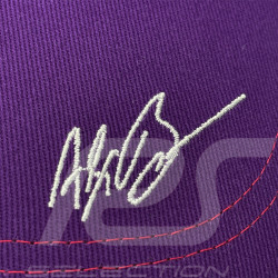 Casquette Alex Bowman n° 48 Trucker Hendrick Motorsports NASCAR Ally Team Violet / Blanc TU9135-050