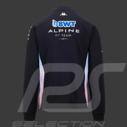 Veste Alpine F1 Team BWT Gasly Adriso Softshell Noir / Bleu / Rose Kappa 351L6JW_A01 - homme