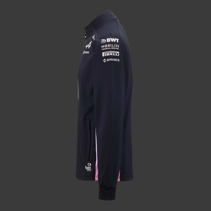 Alpine Jacket F1 Team BWT Gasly Adriso Softshell Black / Blue