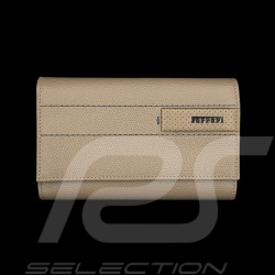 Ferrari Geldbörse Beige Leder 13053RCP0