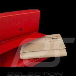 Ferrari Wallet Beige Leather 13053RCP0