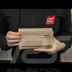Ferrari Wallet Beige Leather 13053RCP0