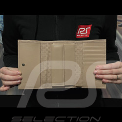 Ferrari Wallet Beige Leather 13053RCP0